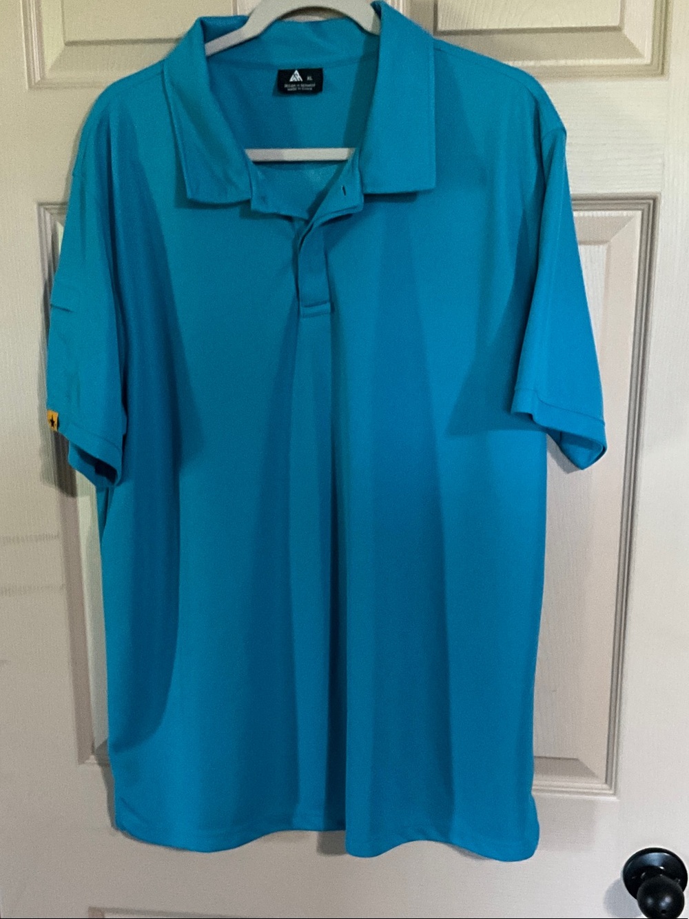 adidas Men’s Teal Blue Golf Polo